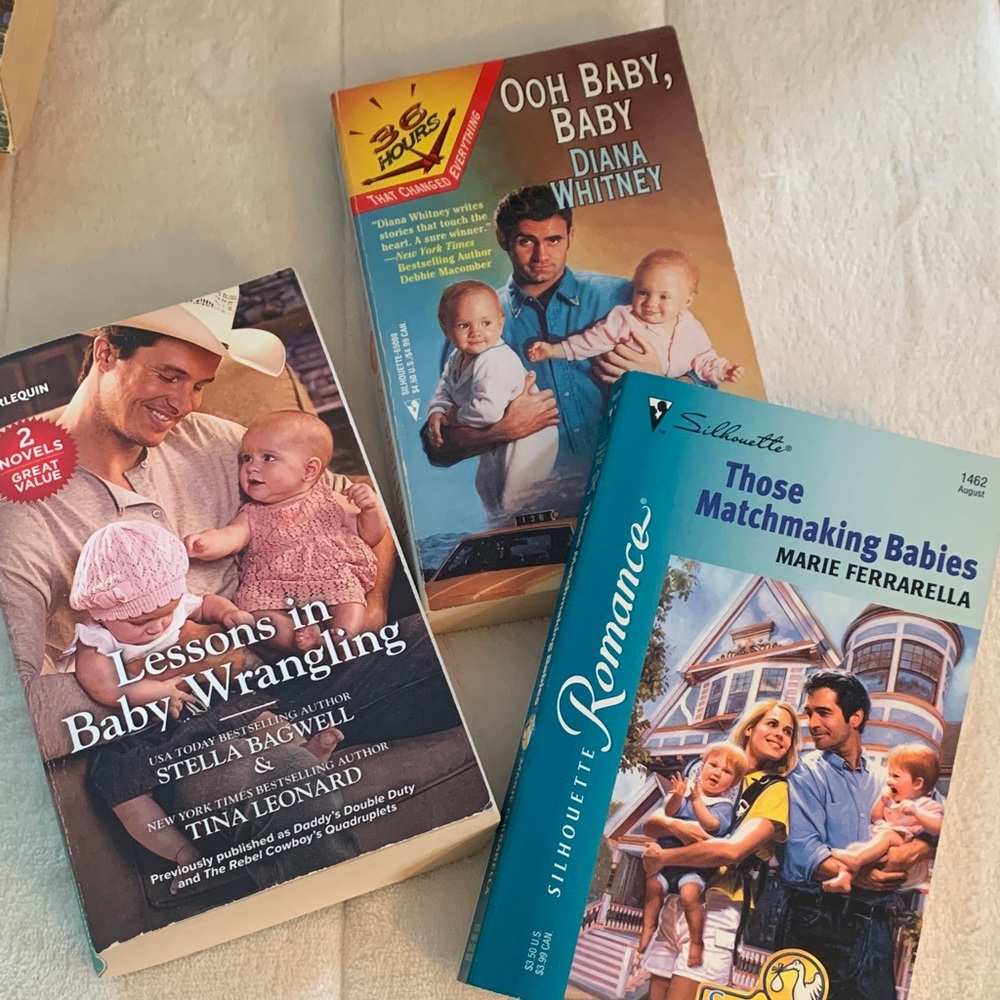 ☄️2/$15☄️Baby-Themed Romance Novels